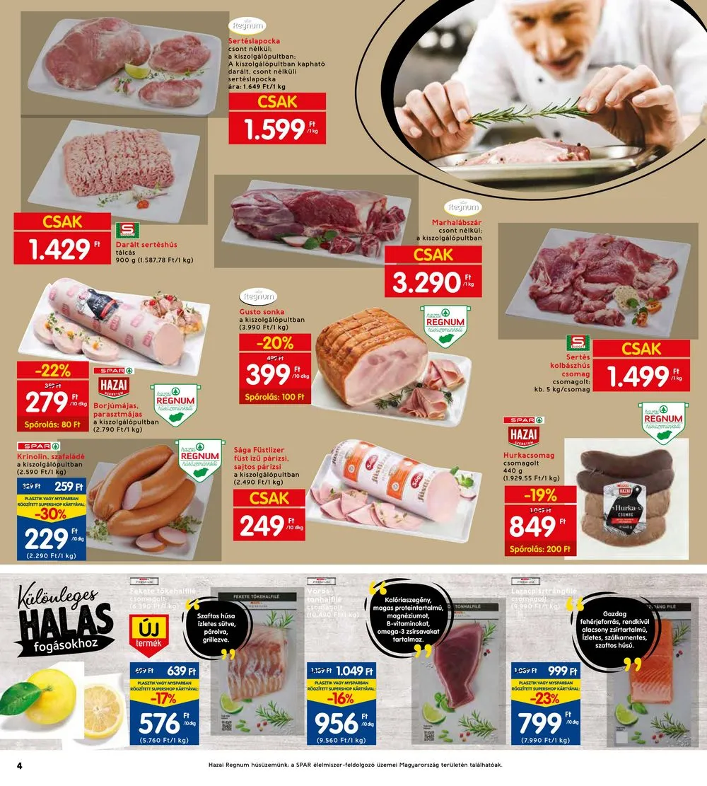 Interspar akciós újság 02.02–02.08 – 4. oldal