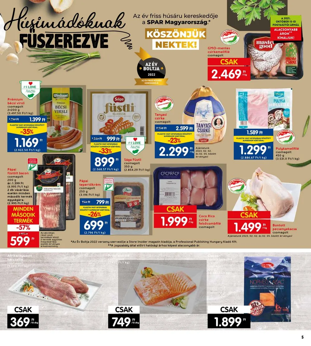 Interspar akciós újság 02.02–02.08 – 5. oldal