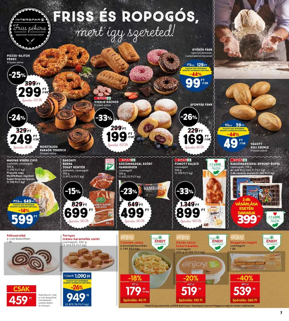 Interspar akciós újság 02.02–02.08 – 7. oldal