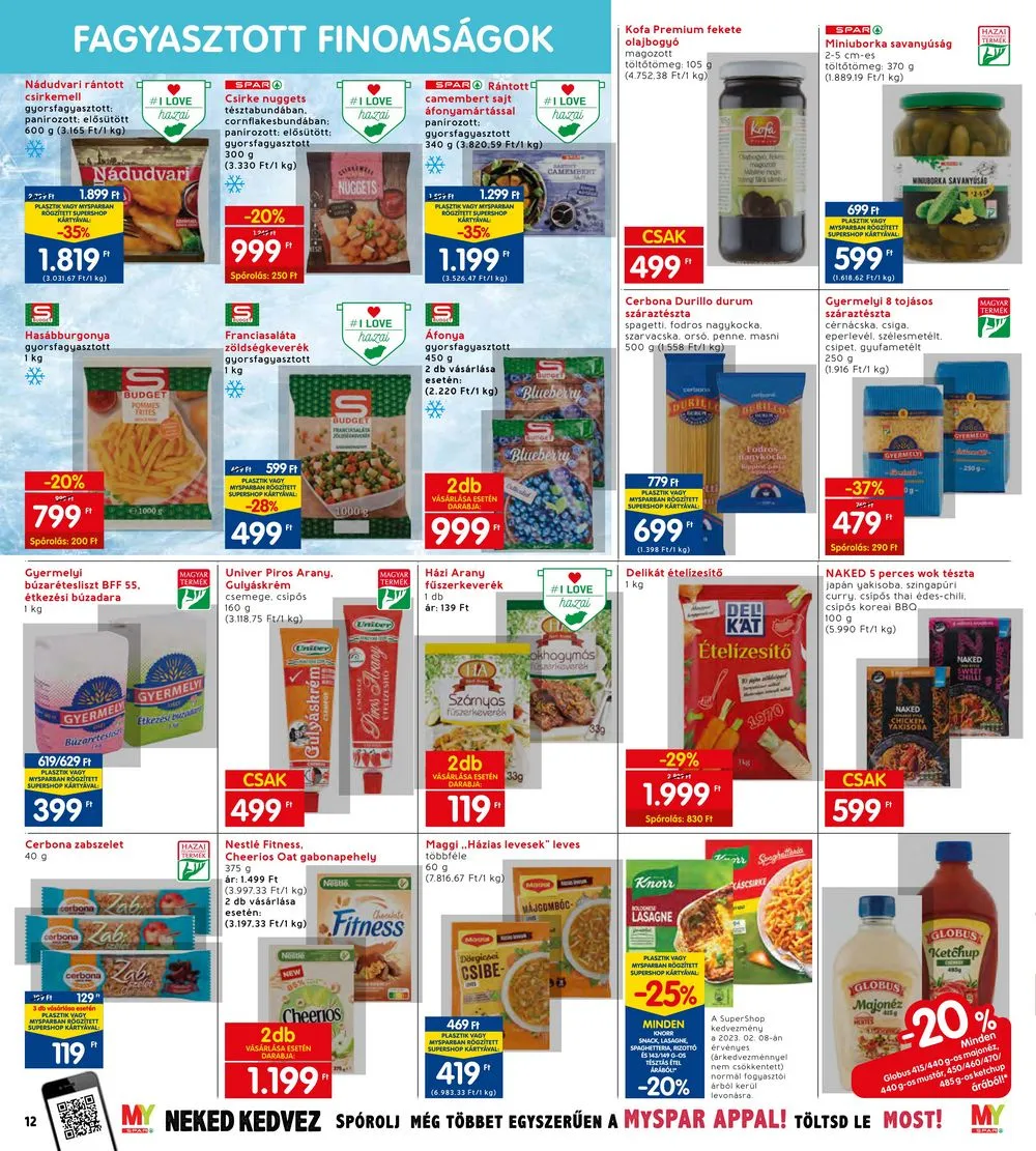 Interspar akciós újság 02.15–02.15 – 16. oldal