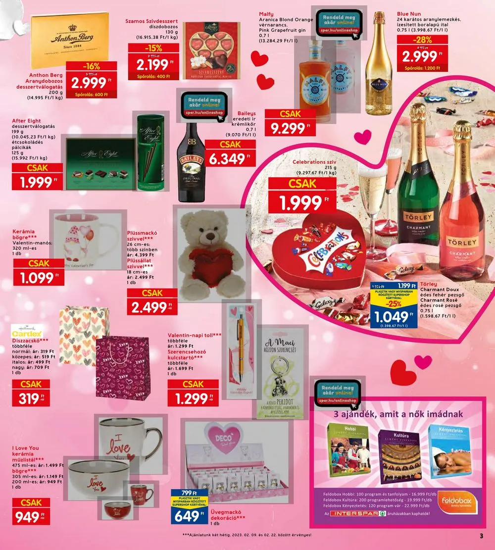 Interspar akciós újság 02.15–02.15 – 3. oldal
