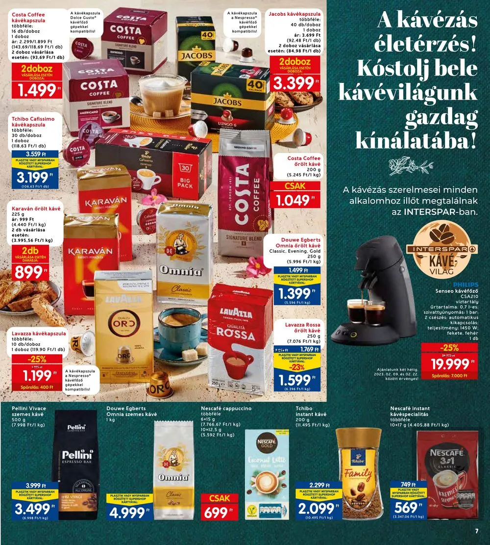 Interspar akciós újság 02.15–02.15 – 9. oldal