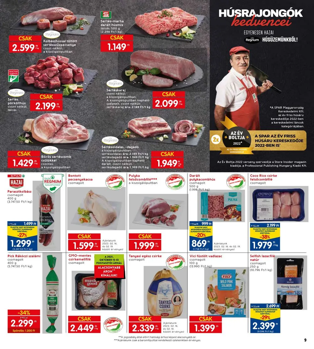 Interspar akciós újság 02.16–02.22 – 11. oldal