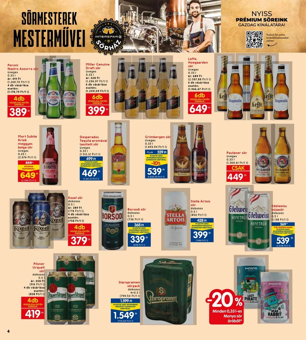 Interspar akciós újság 02.16–02.22 – 6. oldal