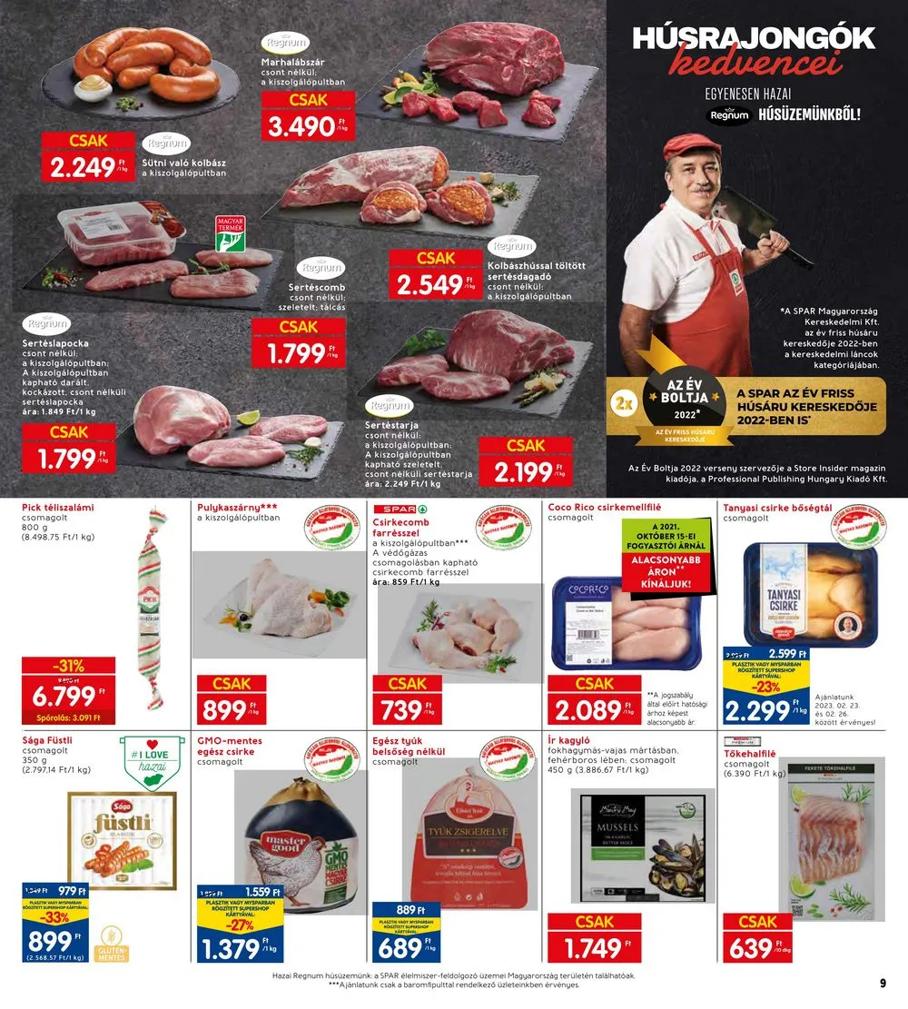 Interspar akciós újság 02.23–03.01 – 12. oldal