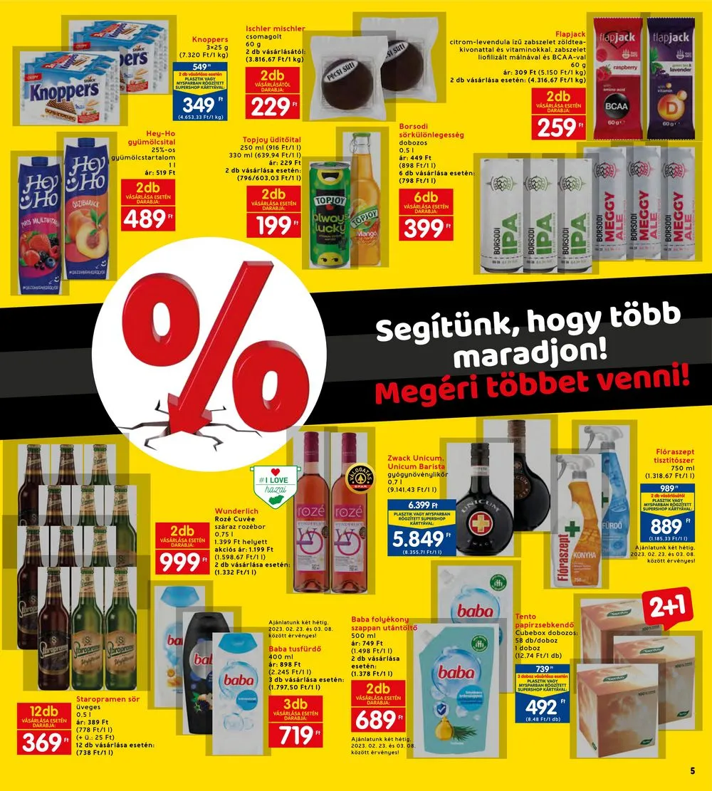 Interspar akciós újság 02.23–03.01 – 7. oldal