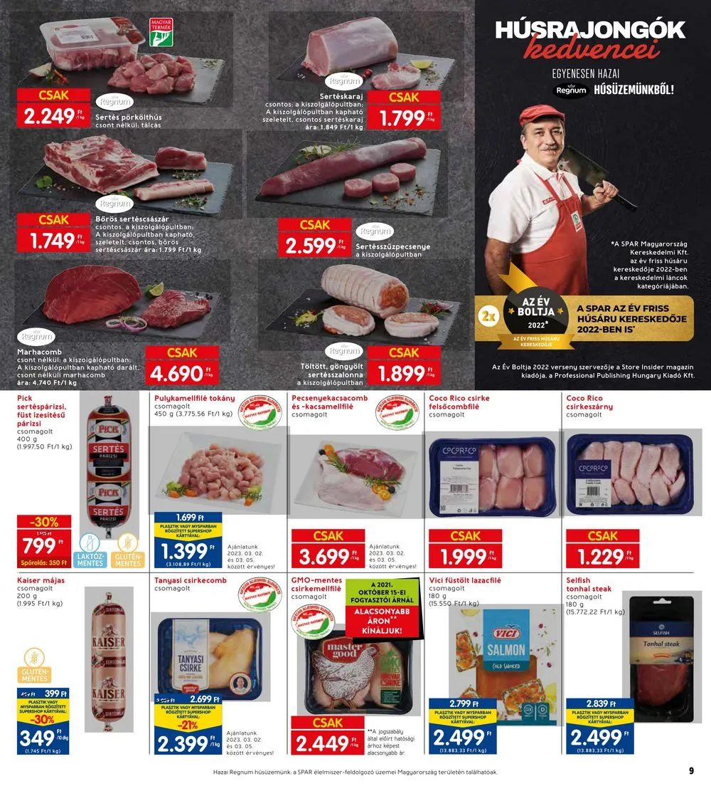 Interspar akciós újság 03.02–03.08 – 11. oldal
