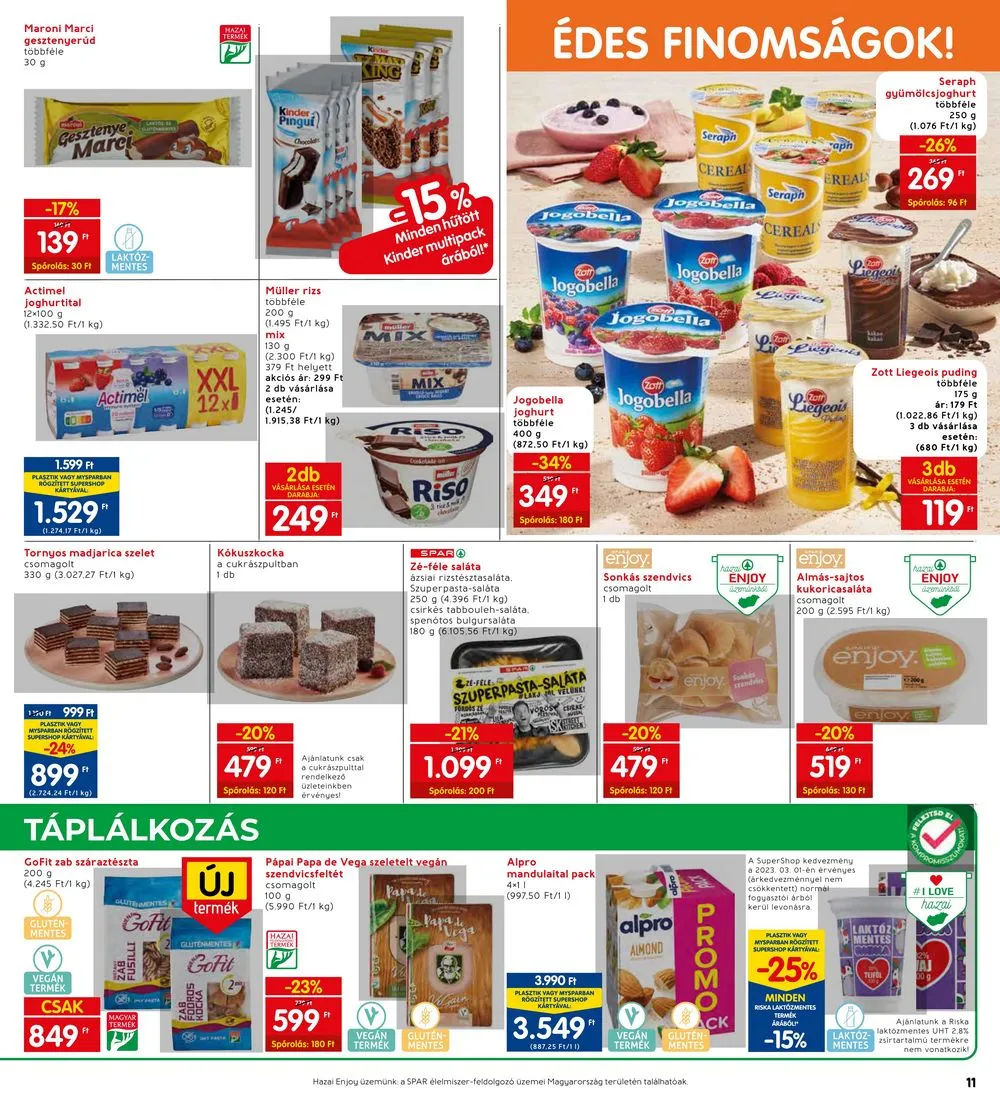 Interspar akciós újság 03.02–03.08 – 13. oldal
