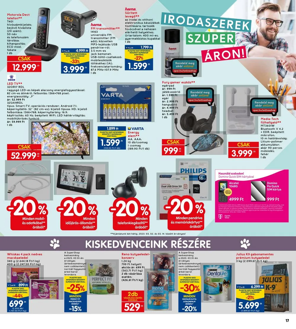 Interspar akciós újság 03.02–03.08 – 21. oldal
