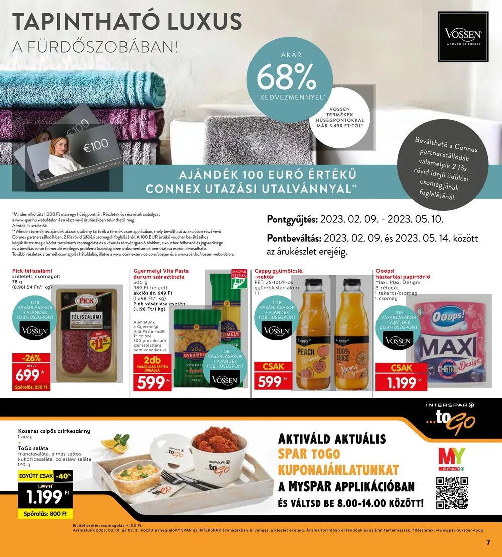 Interspar akciós újság 03.02–03.08 – 9. oldal