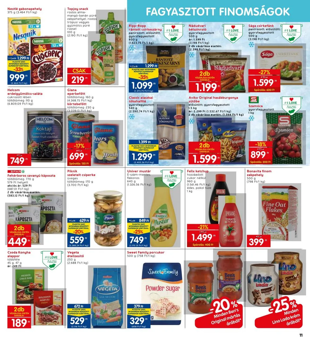 Interspar akciós újság 03.09–03.14 – 15. oldal