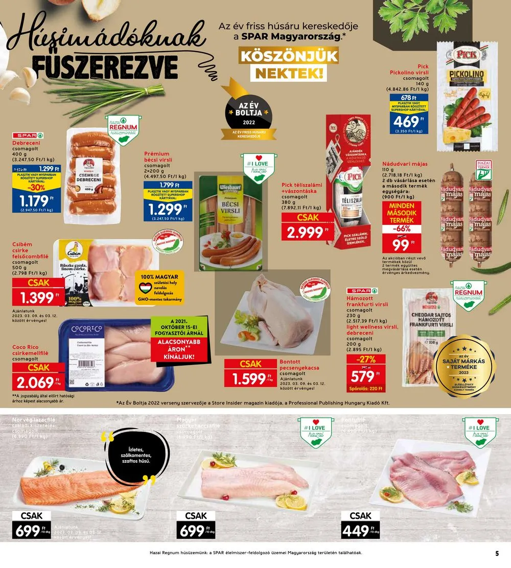 Interspar akciós újság 03.09–03.14 – 9. oldal