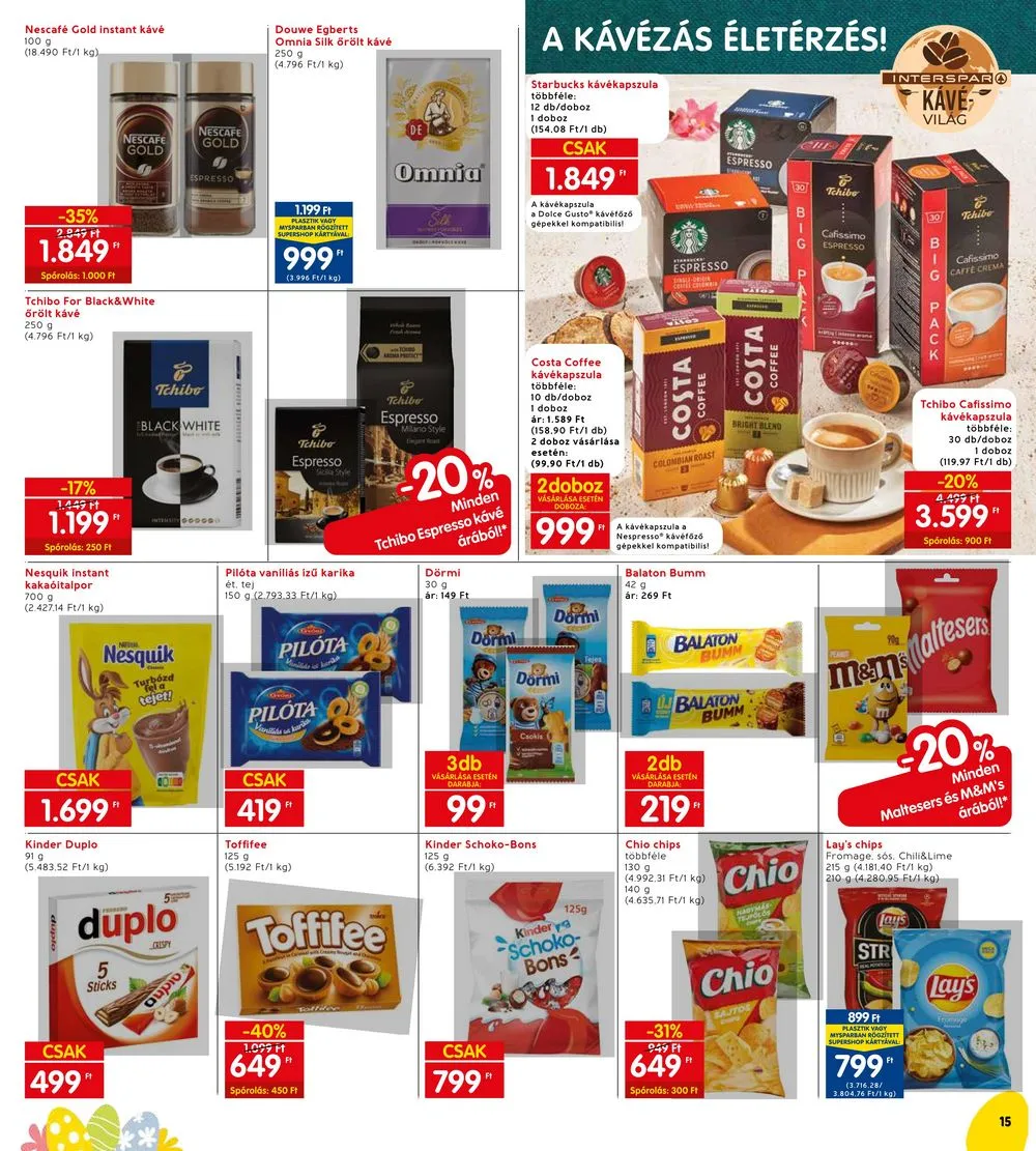 Interspar akciós újság 03.23–03.29 – 19. oldal