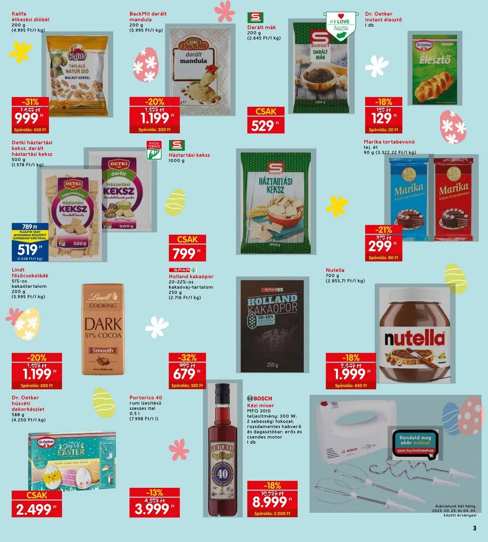 Interspar akciós újság 03.23–03.29 – 3. oldal