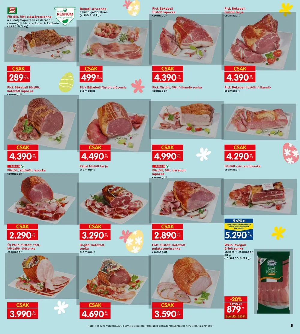 Interspar akciós újság 03.23–03.29 – 5. oldal