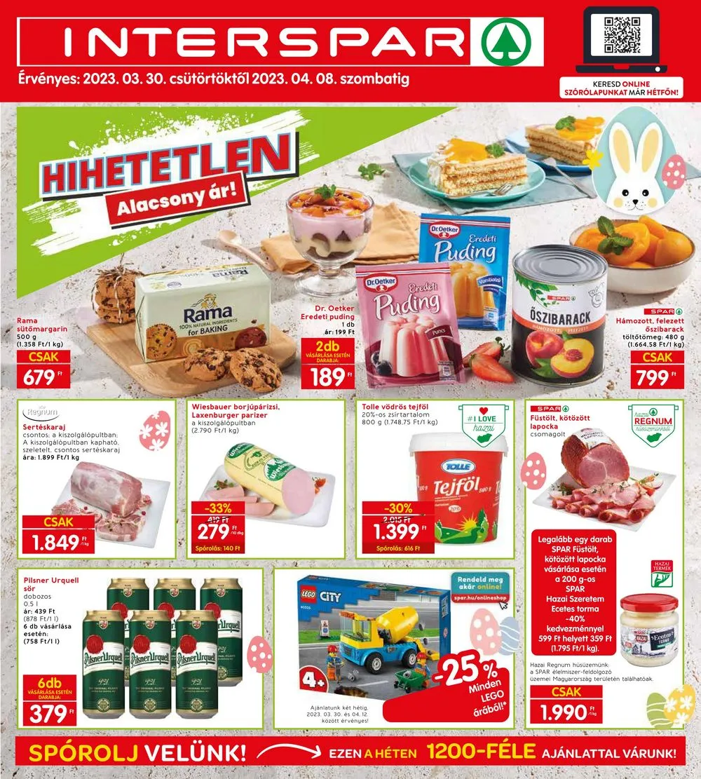 Interspar akciós újság 03.30–04.08
