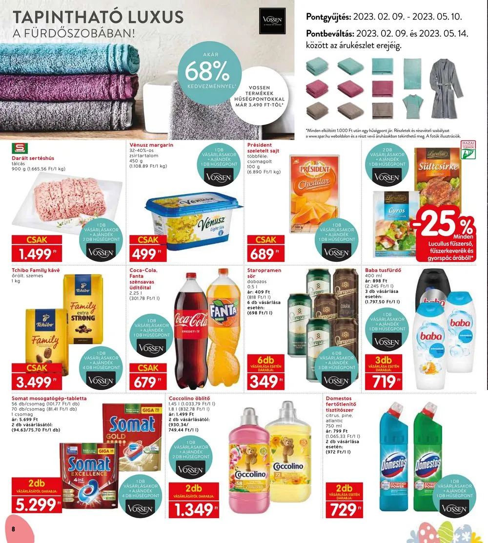 Interspar akciós újság 03.30–04.08 – 10. oldal