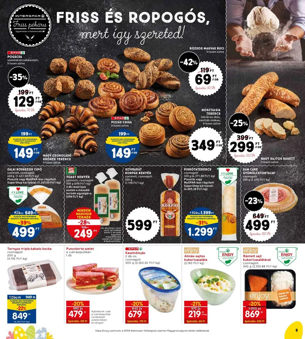 Interspar akciós újság 03.30–04.08 – 11. oldal