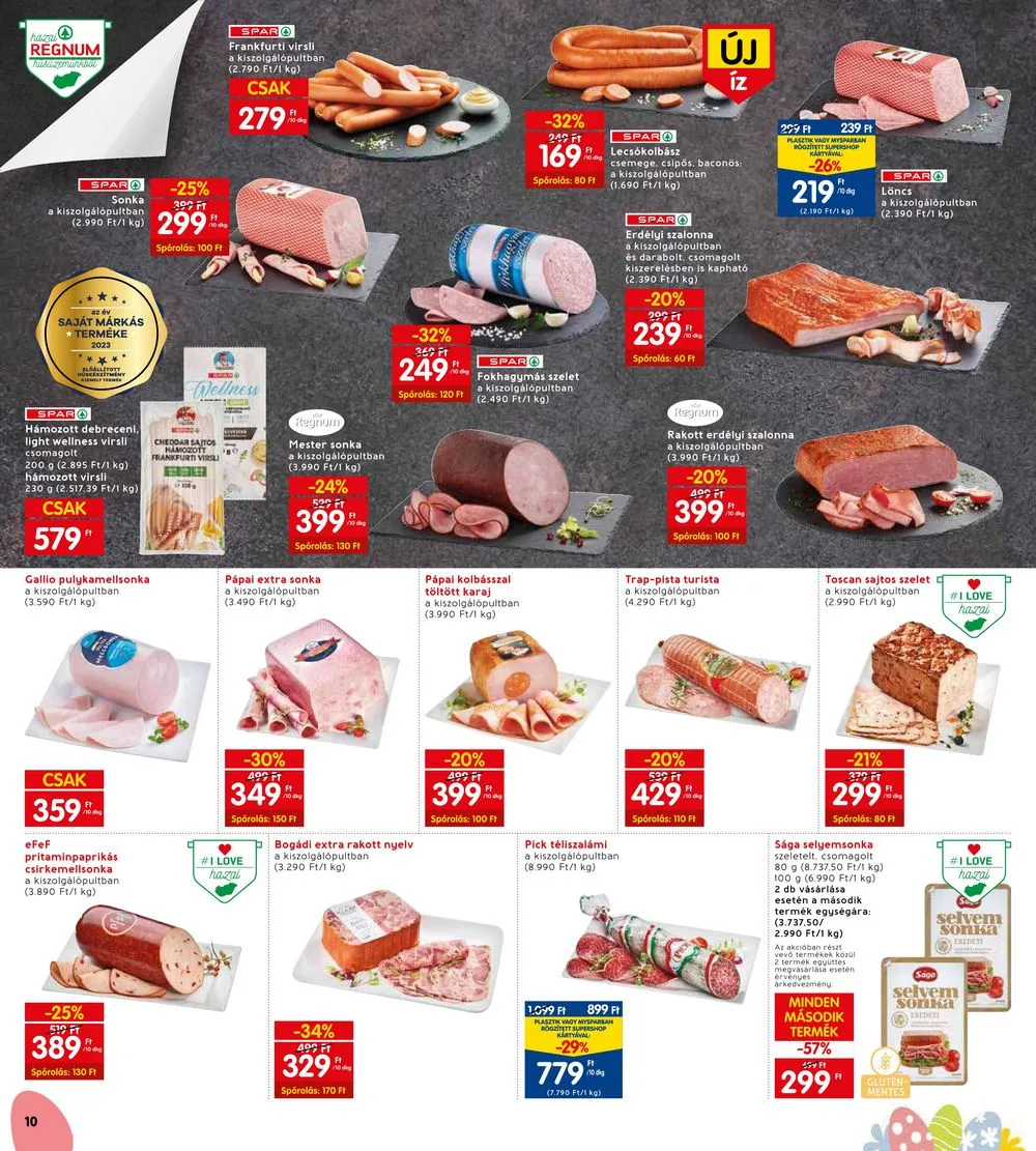 Interspar akciós újság 03.30–04.08 – 12. oldal