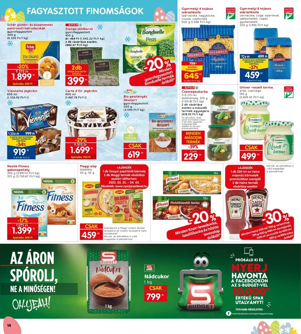 Interspar akciós újság 03.30–04.08 – 18. oldal