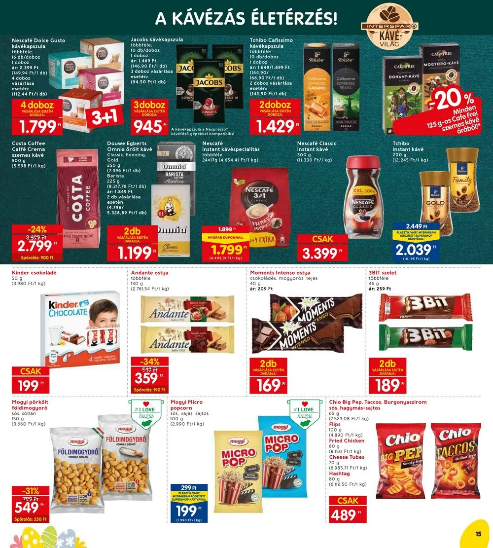 Interspar akciós újság 03.30–04.08 – 19. oldal