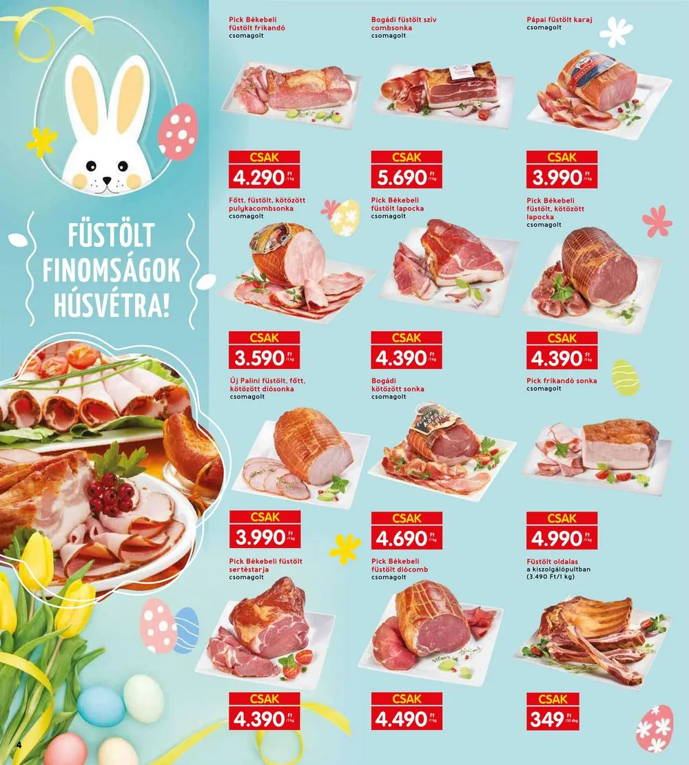 Interspar akciós újság 03.30–04.08 – 4. oldal