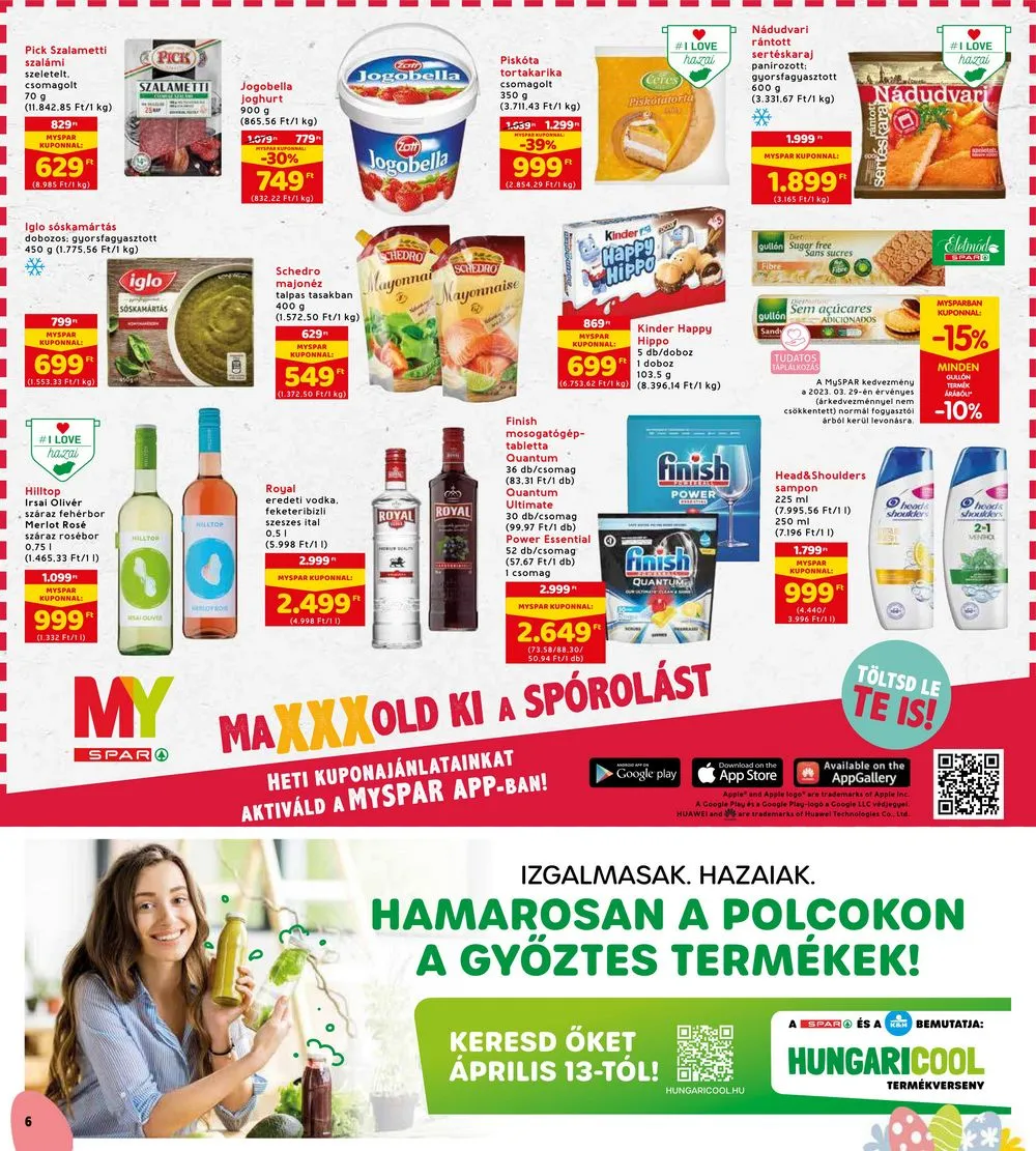 Interspar akciós újság 03.30–04.08 – 8. oldal