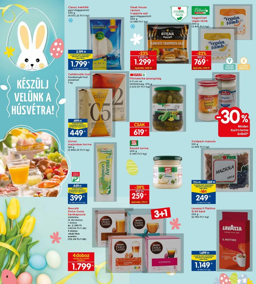 Interspar akciós újság 04.05–04.08 – 4. oldal