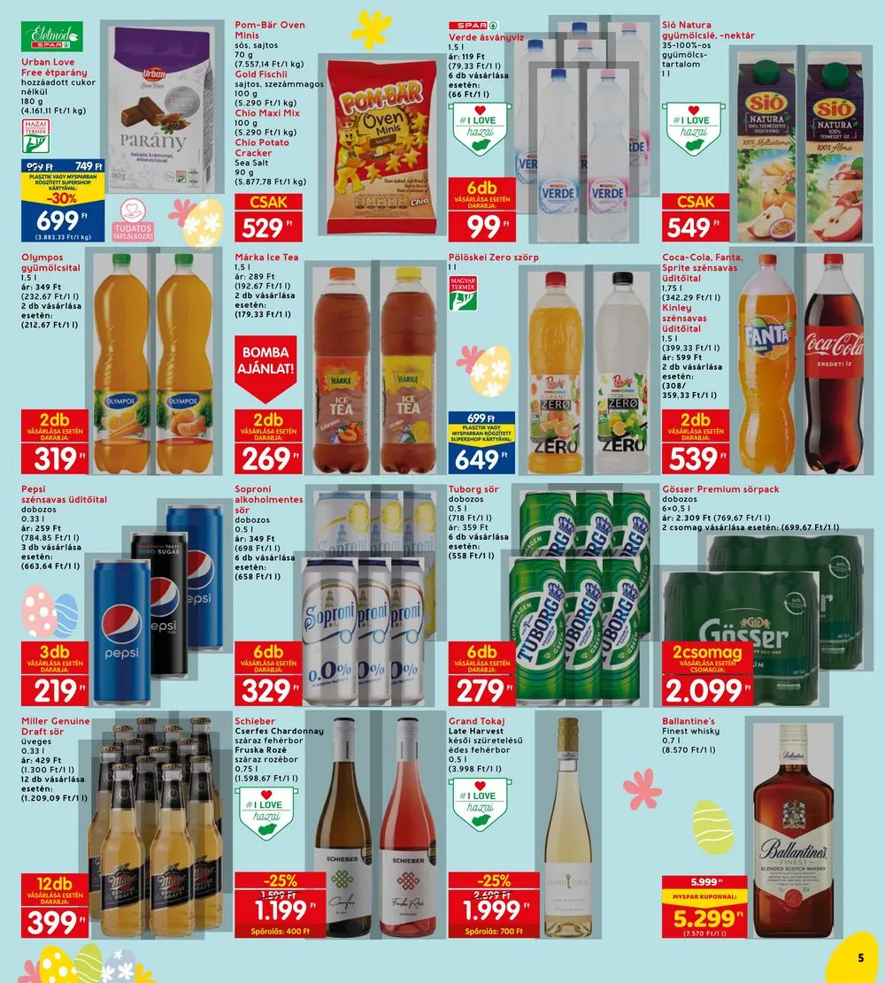 Interspar akciós újság 04.05–04.08 – 5. oldal