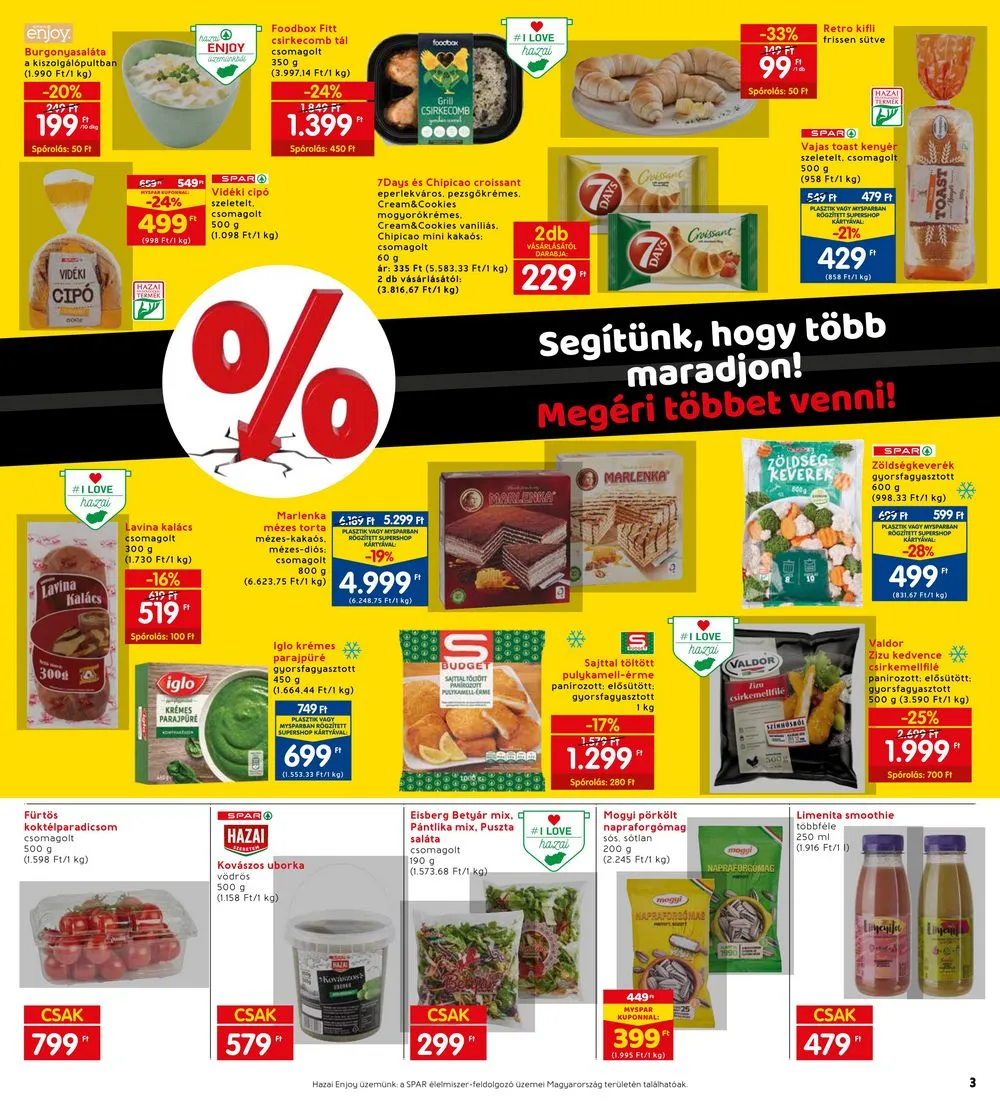 Interspar akciós újság 04.05–04.12 – 3. oldal