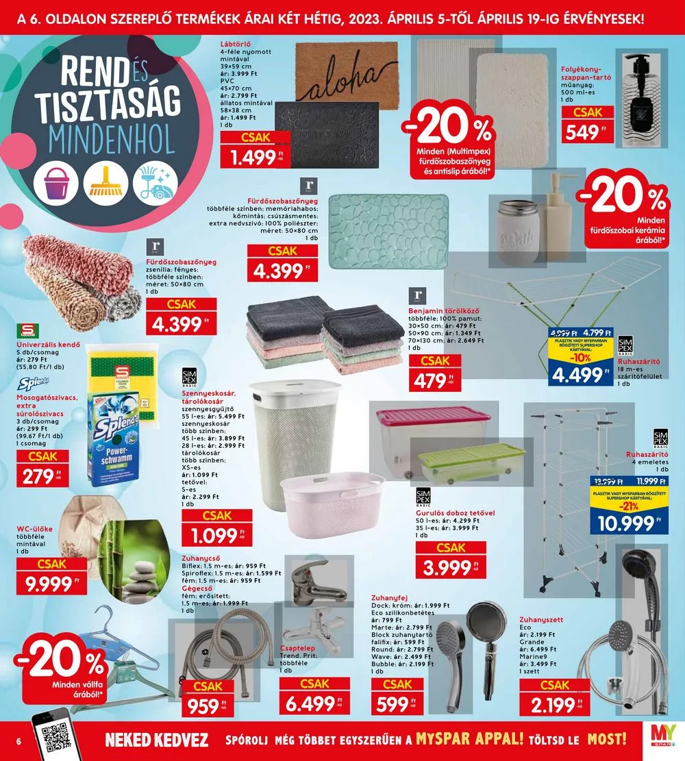 Interspar akciós újság 04.05–04.12 – 6. oldal