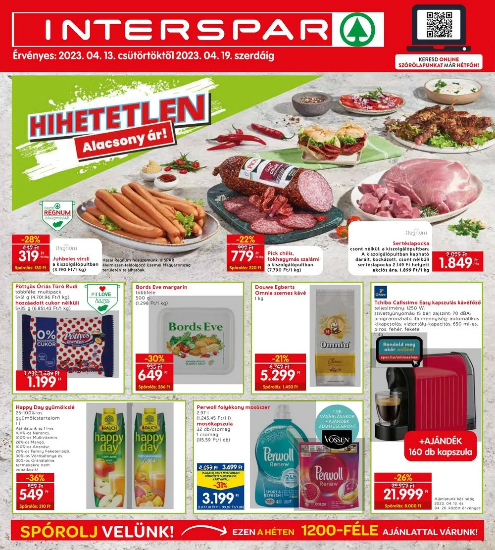Interspar akciós újság 04.13–04.19