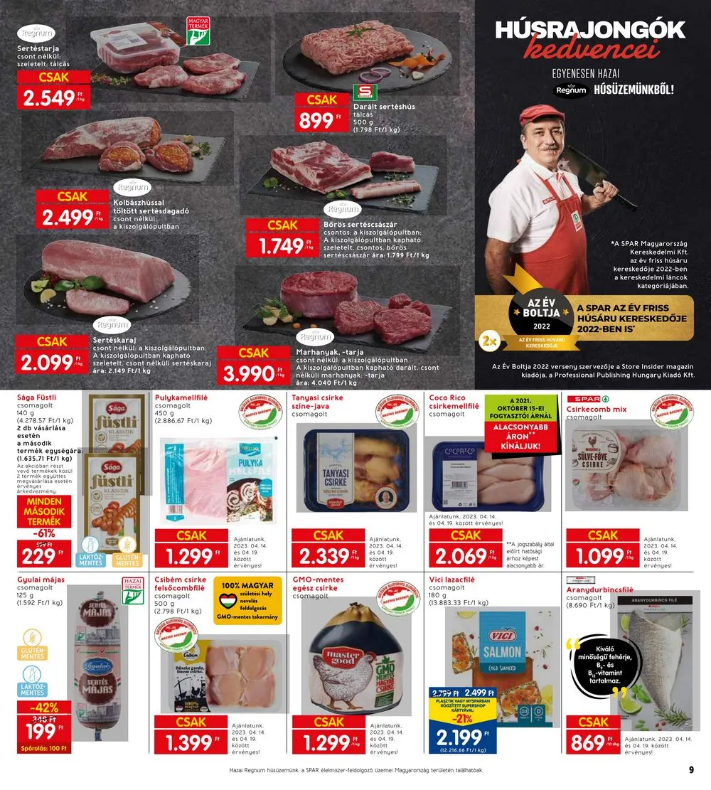 Interspar akciós újság 04.13–04.19 – 13. oldal