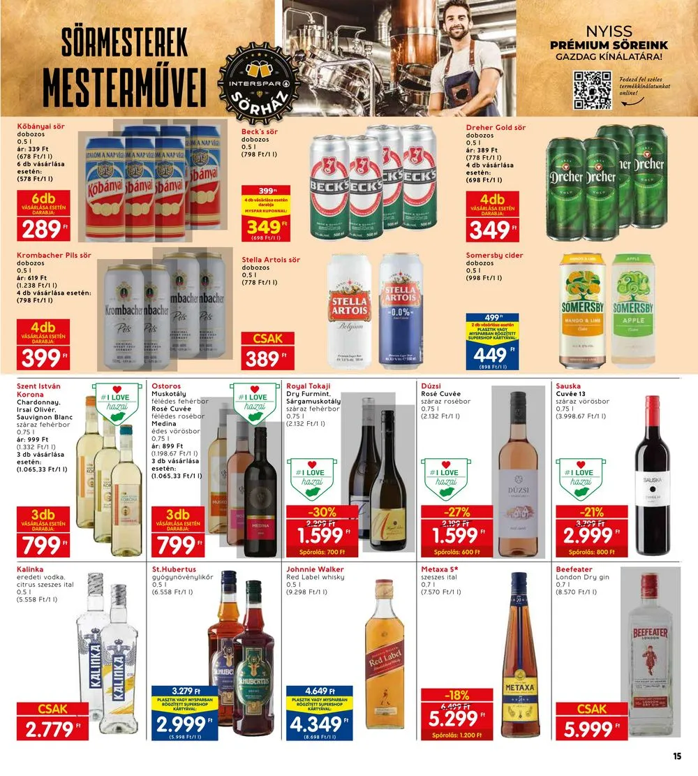 Interspar akciós újság 04.13–04.19 – 21. oldal