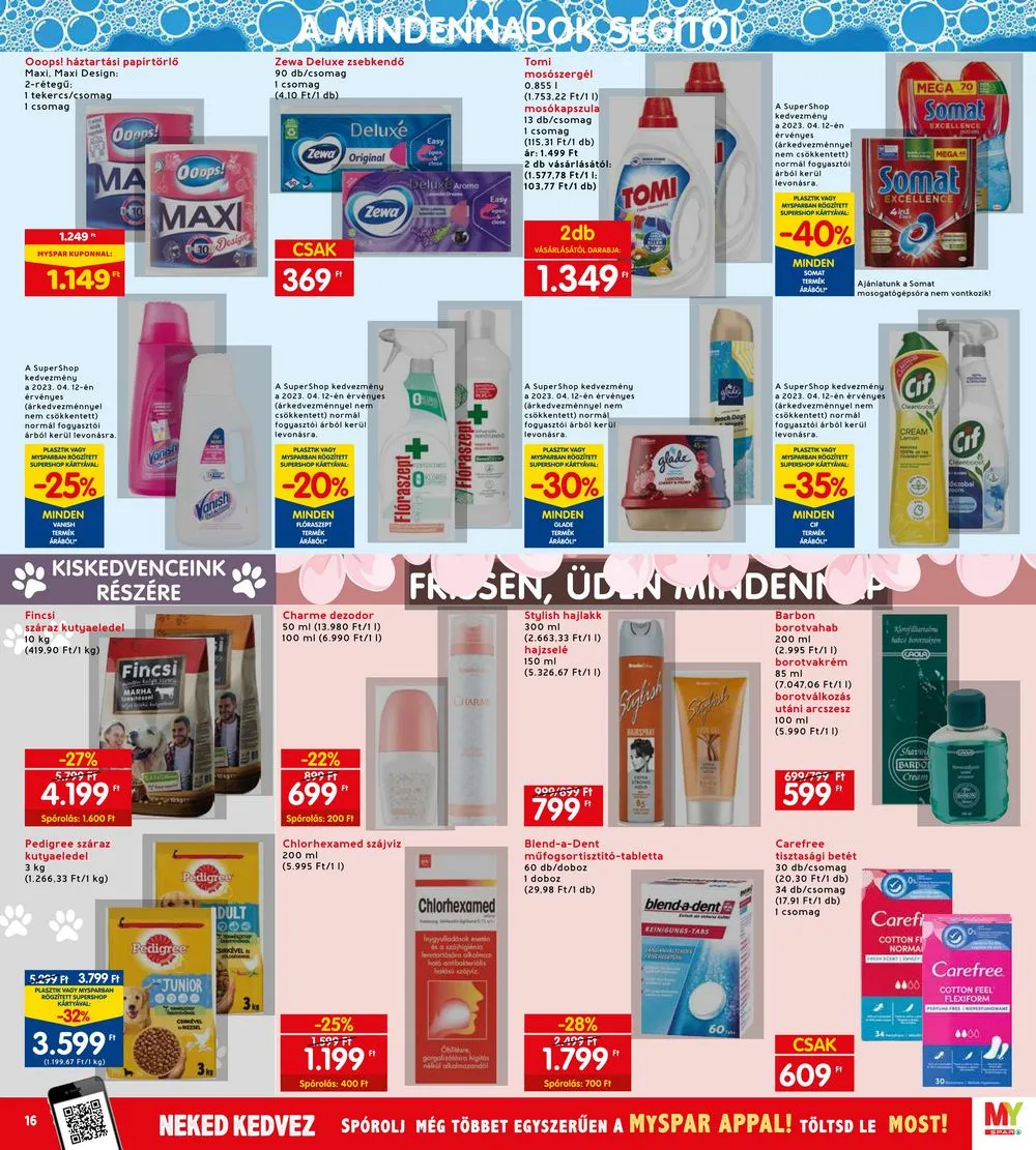 Interspar akciós újság 04.13–04.19 – 22. oldal