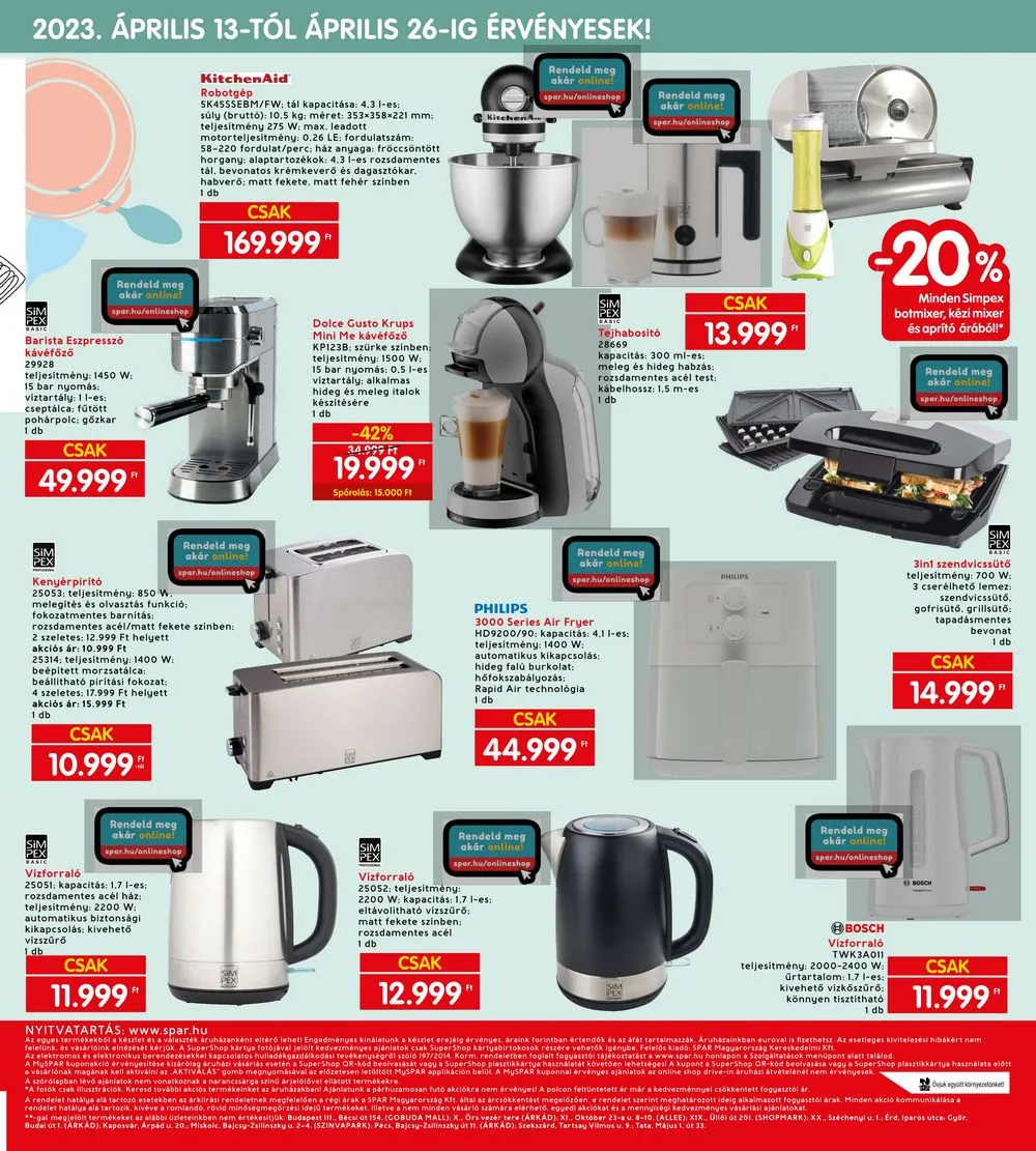 Interspar akciós újság 04.13–04.19 – 25. oldal