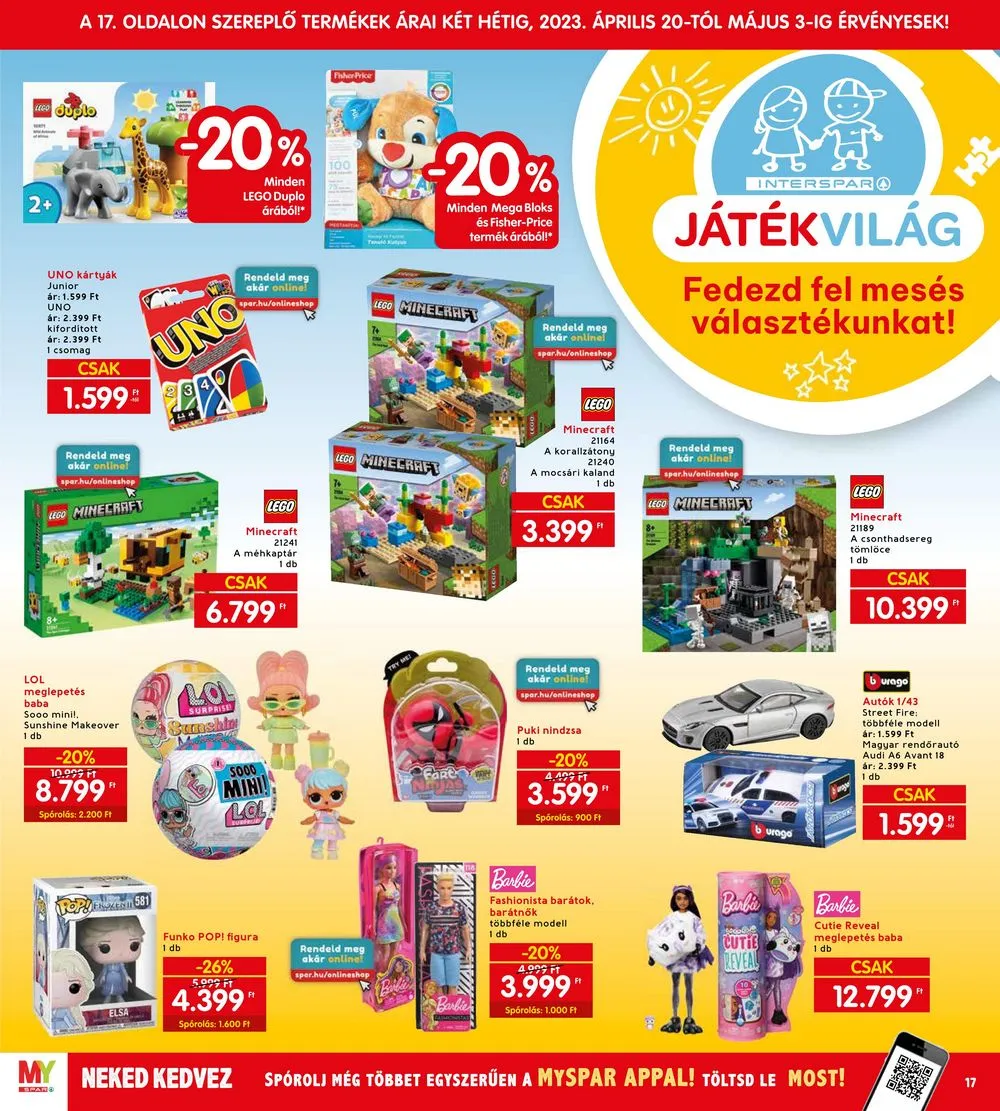 Interspar akciós újság 04.20–04.26 – 23. oldal