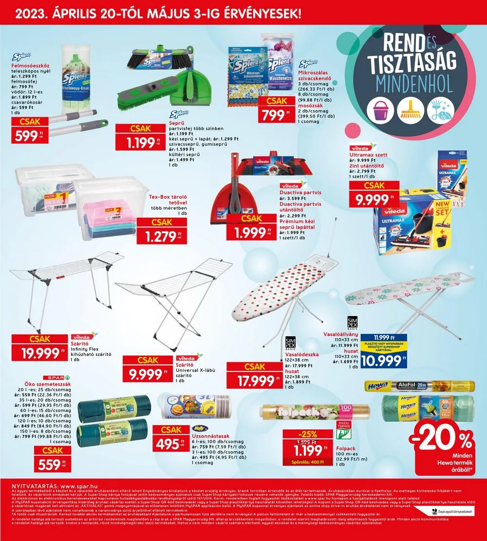 Interspar akciós újság 04.20–04.26 – 25. oldal