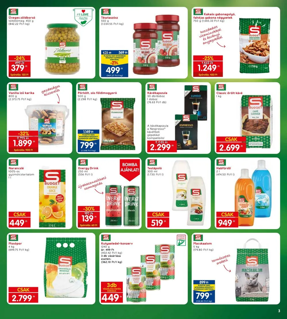 Interspar akciós újság 04.20–04.26 – 3. oldal