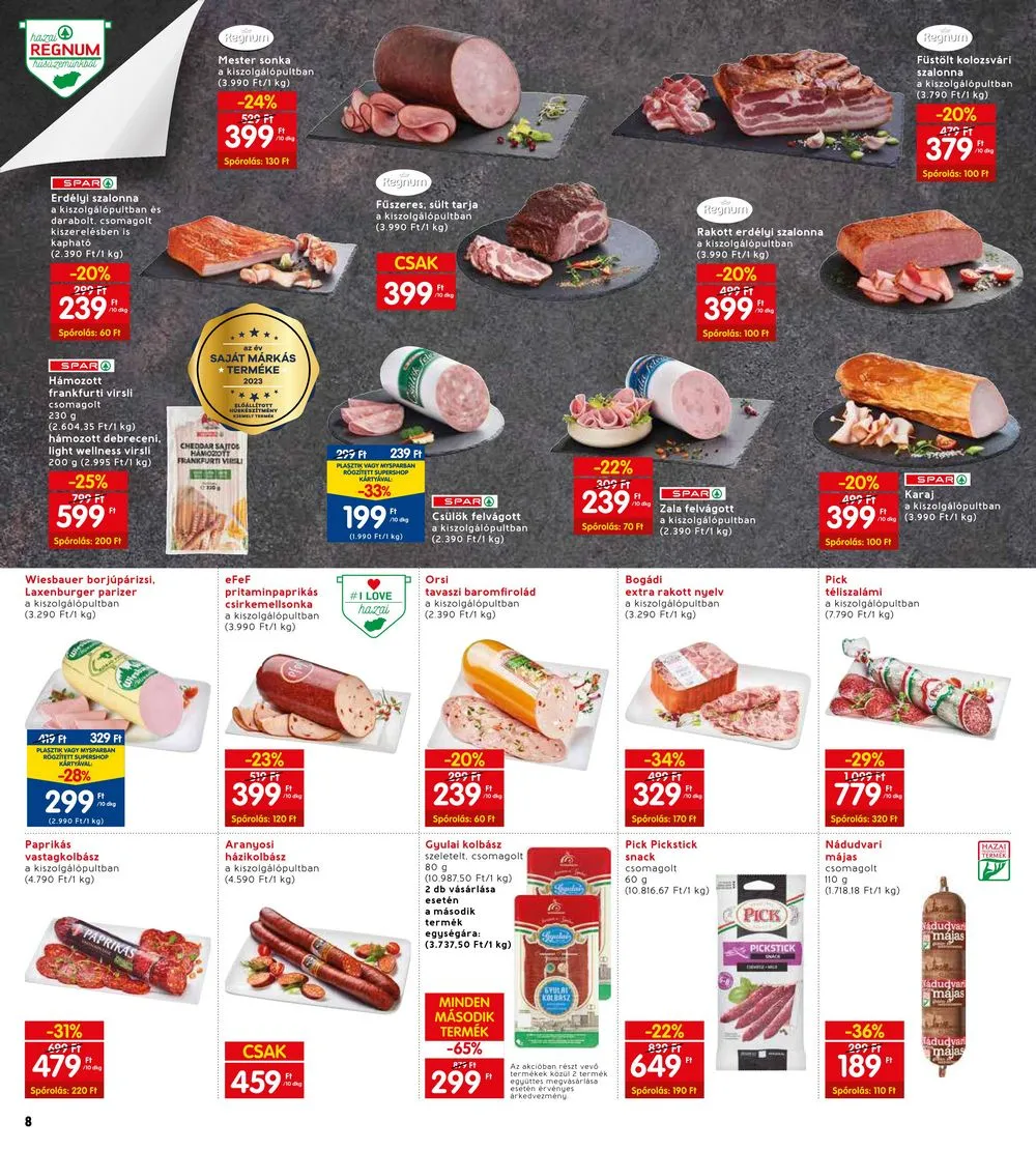 Interspar akciós újság 04.27–05.03 – 12. oldal