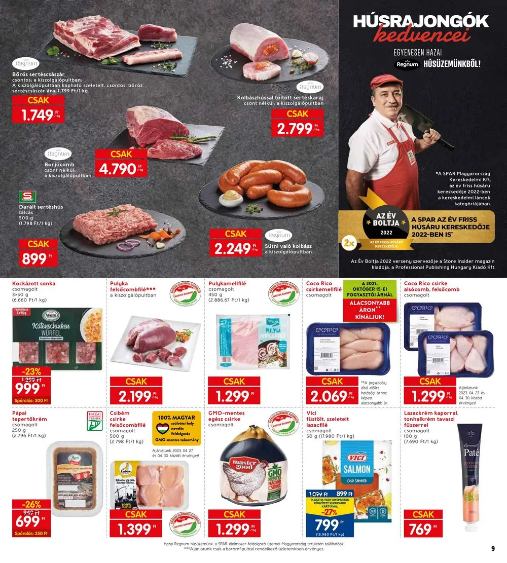 Interspar akciós újság 04.27–05.03 – 13. oldal