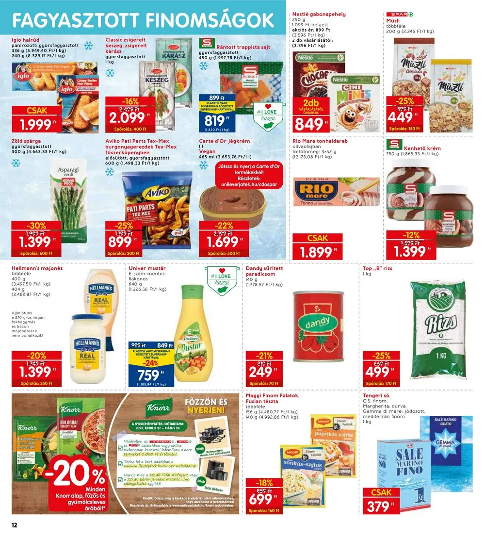 Interspar akciós újság 04.27–05.03 – 16. oldal