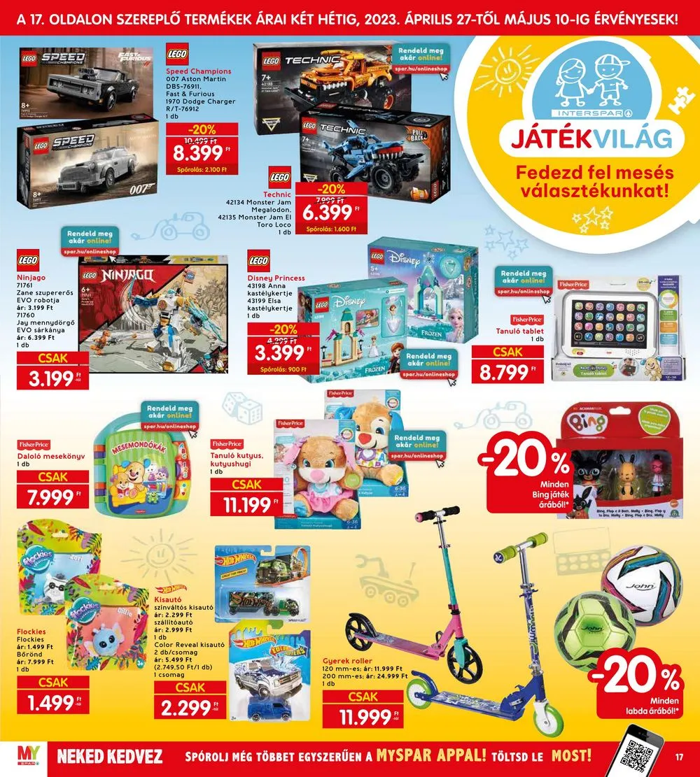 Interspar akciós újság 04.27–05.03 – 23. oldal