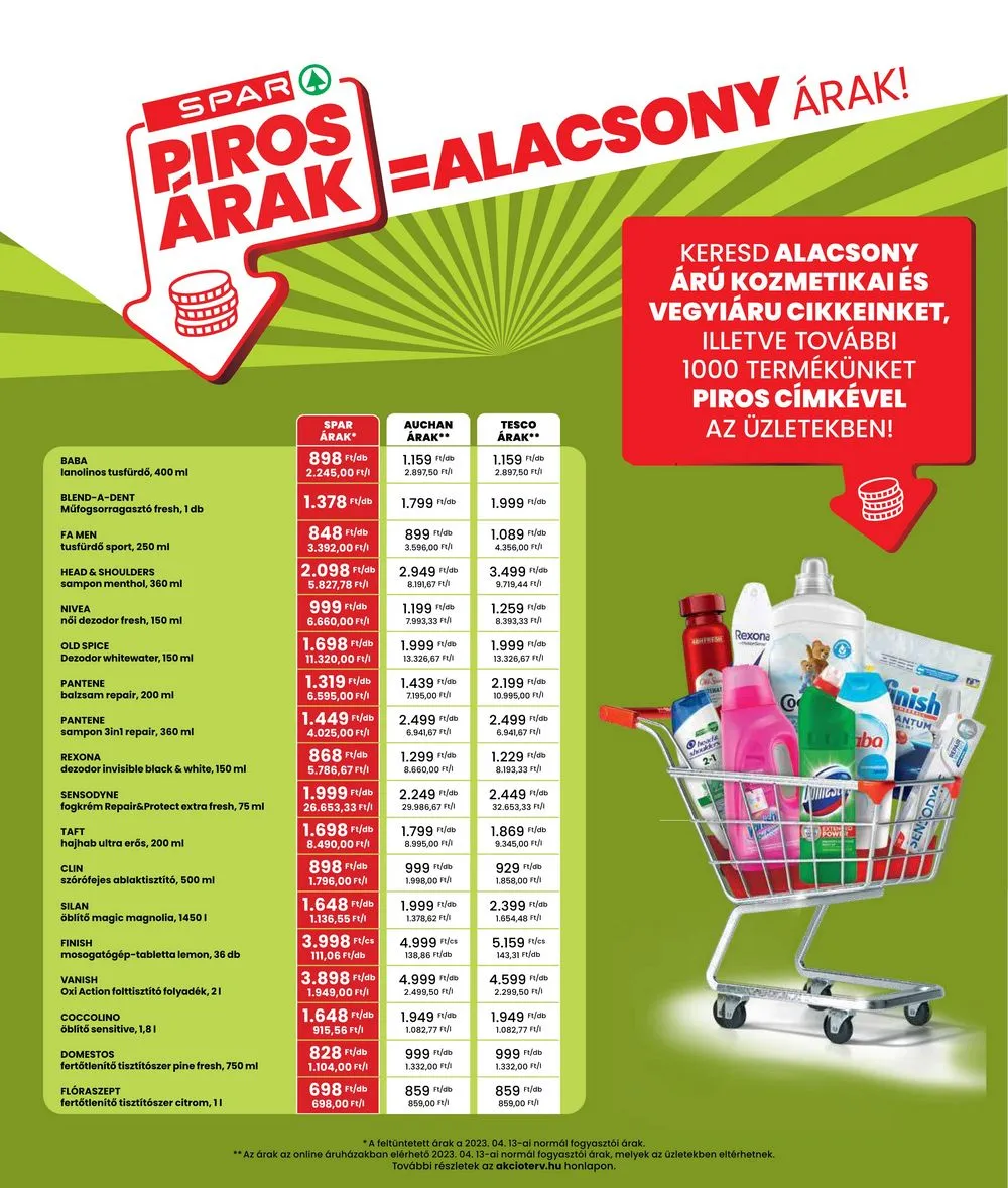 Interspar akciós újság 04.27–05.03 – 4. oldal