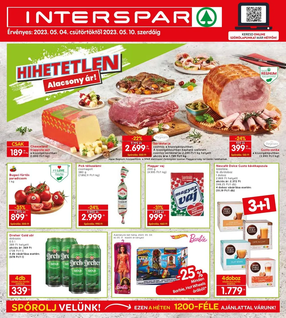 Interspar akciós újság 05.04–05.10