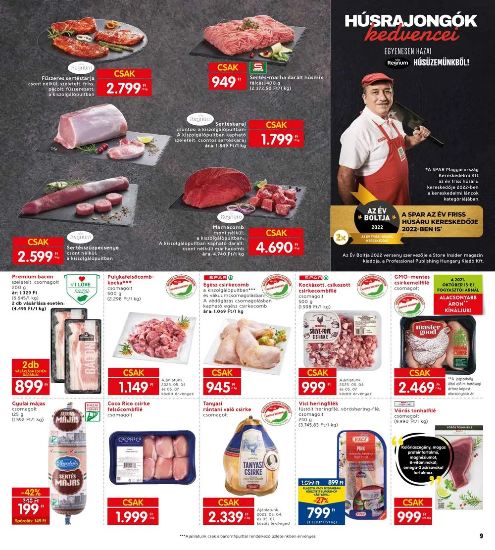 Interspar akciós újság 05.04–05.10 – 11. oldal