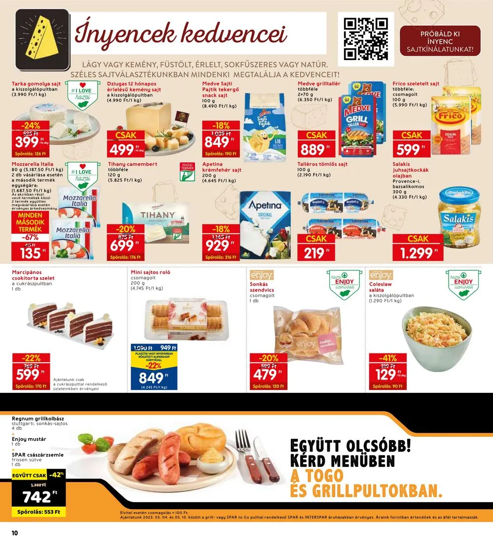 Interspar akciós újság 05.04–05.10 – 12. oldal