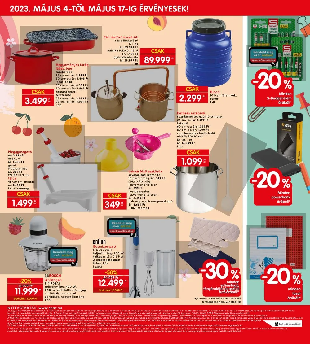 Interspar akciós újság 05.04–05.10 – 25. oldal