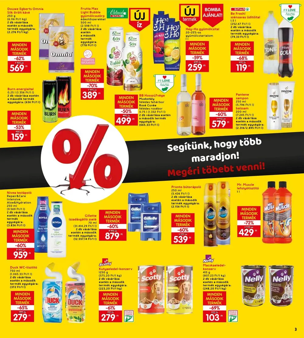 Interspar akciós újság 05.04–05.10 – 3. oldal