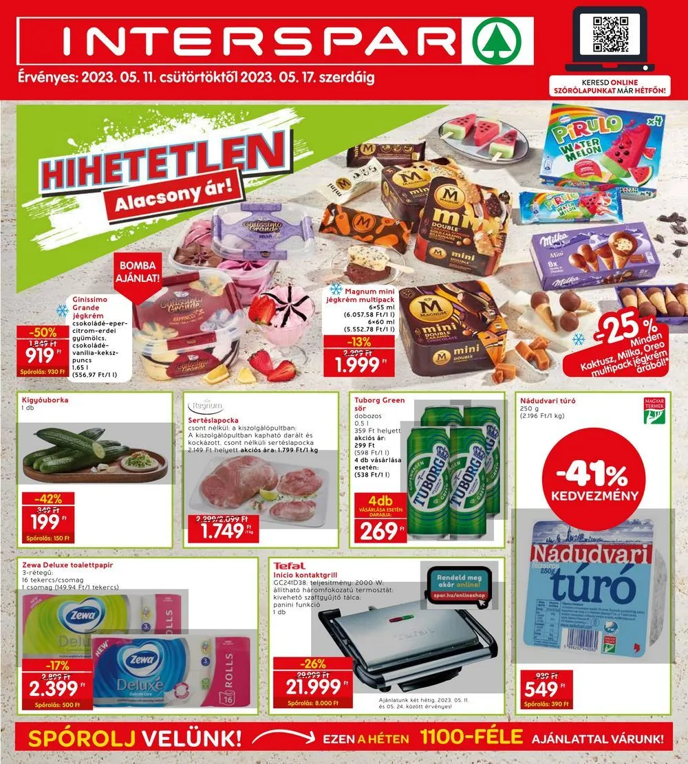 Interspar akciós újság 05.11–05.17